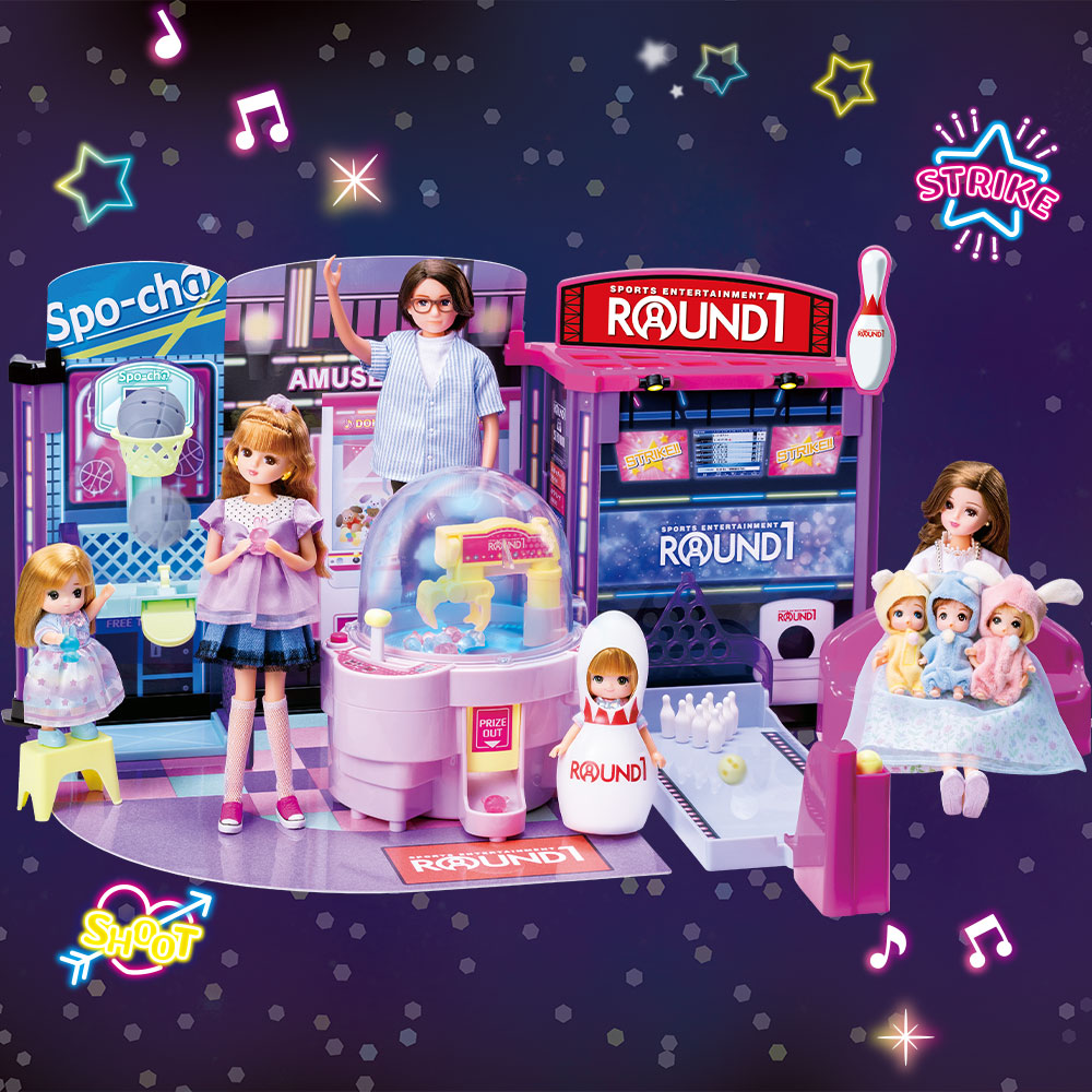 リカちゃん ビンゴ5 手帳型スマホケース リカちゃん ビンゴ5 手帳型