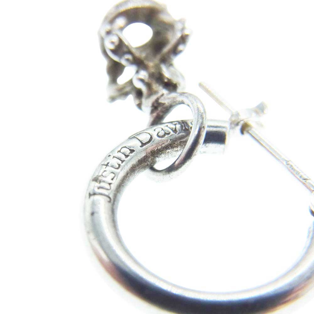 Justin Davis ジャスティンデイビス SEJ010 クラウンフープ ピアス 両