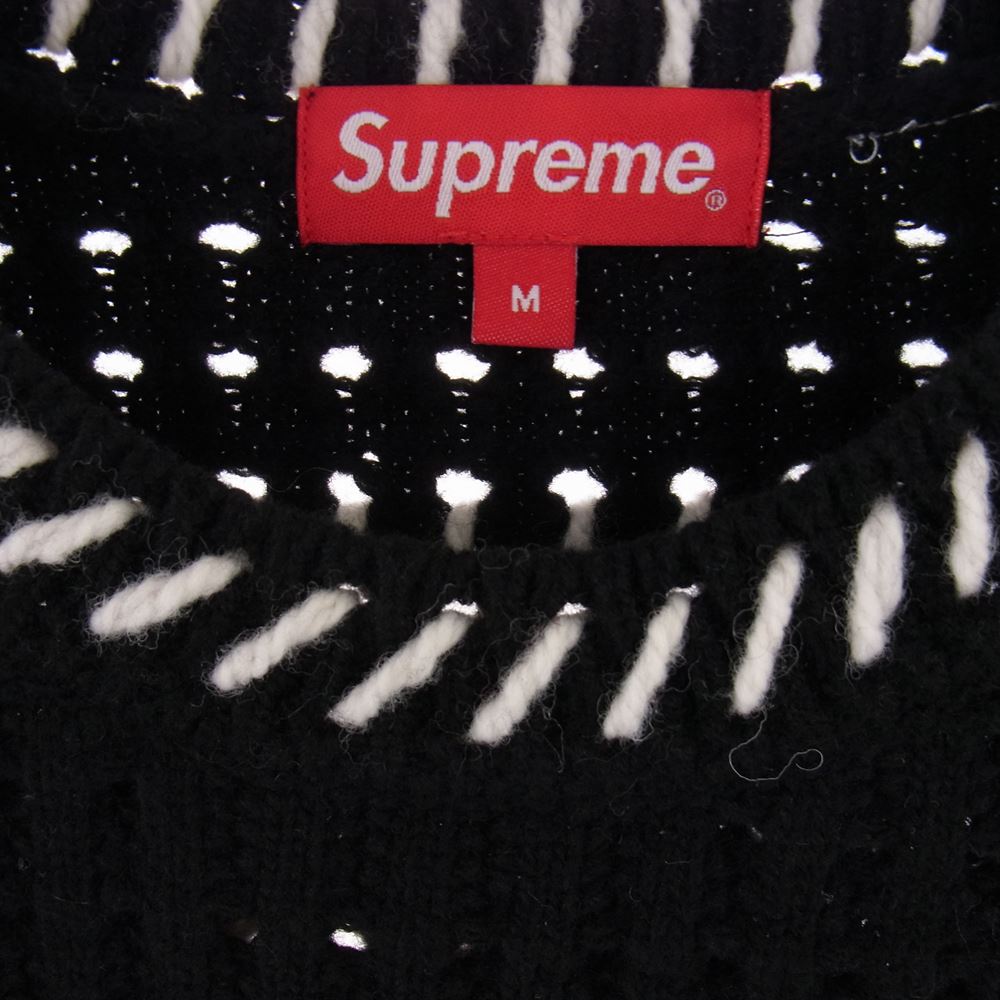 Supreme シュプリーム 23SS QUILT STITCH SWEATER キルト ステッチ