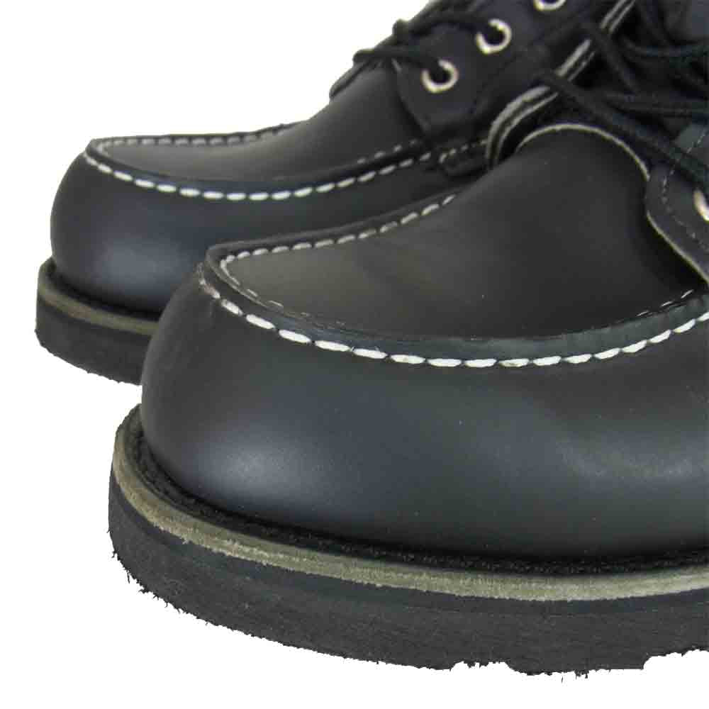RED WING レッドウィング 8137 ブラックソール モックトゥ レース