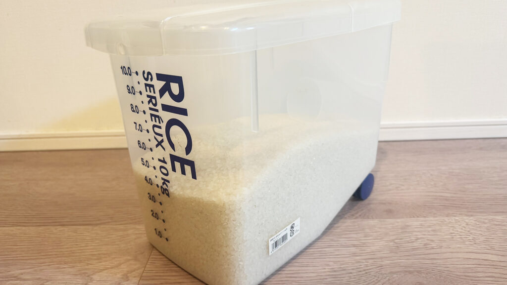 真空保存容器】OoBLE 13Lを米びつとして徹底レビュー｜保存環境が劇的