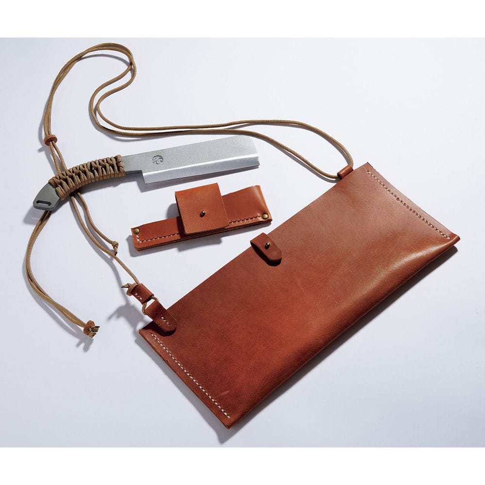 久八 コンパクト鉈＆レザーサコッシュ : 小学館百貨店