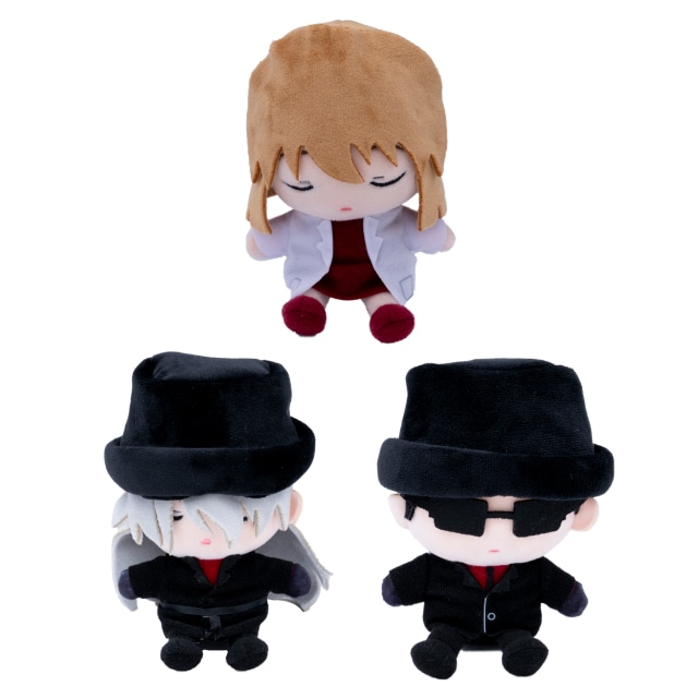 名探偵コナン』おすわりぬいぐるみセット ジン＆ウォッカ＆シェリー