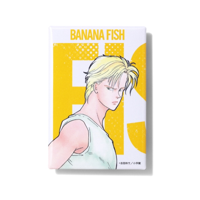 BANANA FISH』 原作ランダムスクエア缶バッジ（全6種） : 月刊flowers