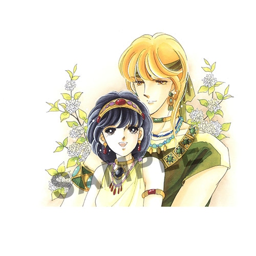 篠原千絵先生画業40周年記念『天は赤い河のほとり』卓上複製原画セット