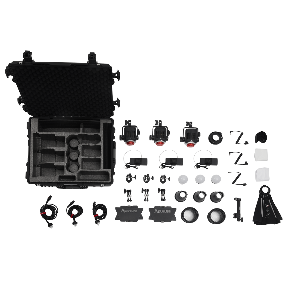 Aputure STORM 80c 3-Light Kit (US) – Light Trader