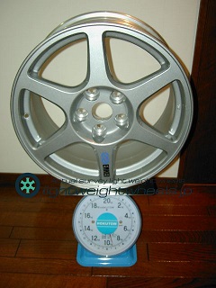 ENKEI 三菱ランサーエボリューションⅧ純正 17inch 8J offset+38mm