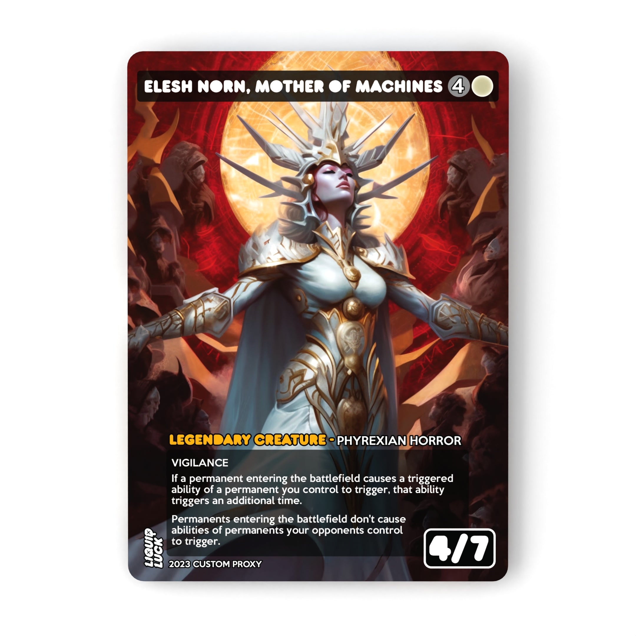 Elesh Norn, Mother Of Machines – Liquid Luck