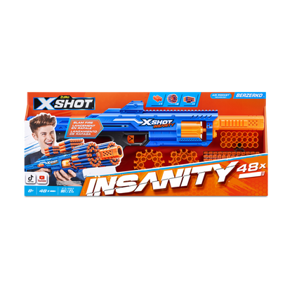 X-Shot Insanity Berzerko 6 Shot (48darts) – Little Wings