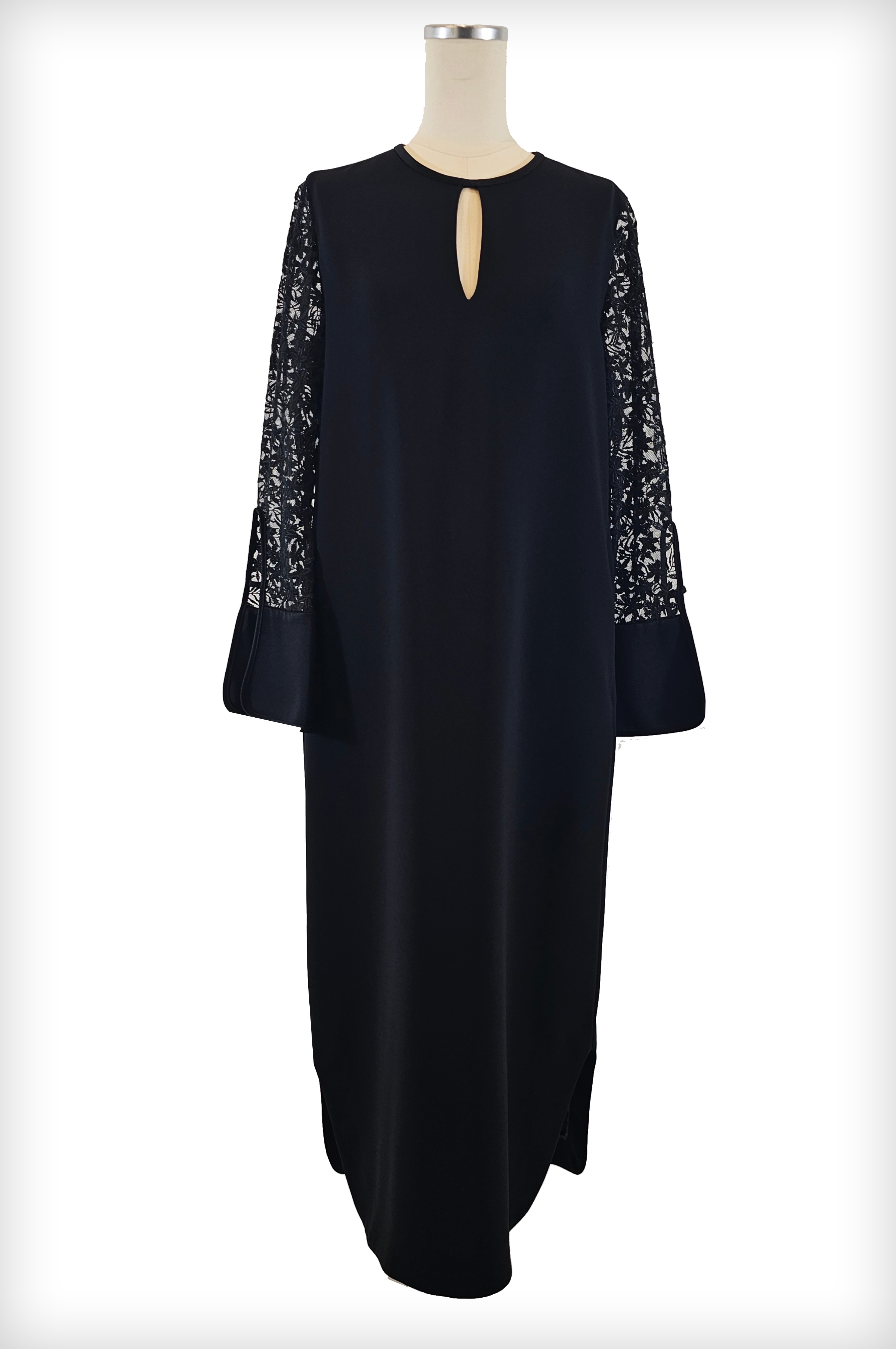 Rental Little Black Dress ten. / マメクロゴウチ フローラルレース