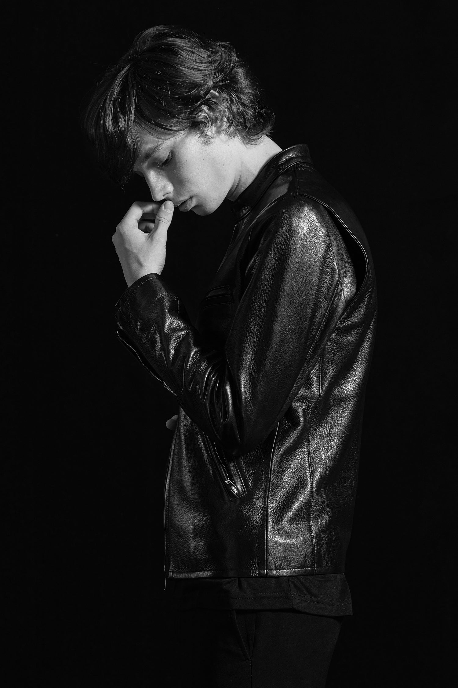 LEATHER SINGLE RIDERS JACKET | レザーシングルライダースジャケット