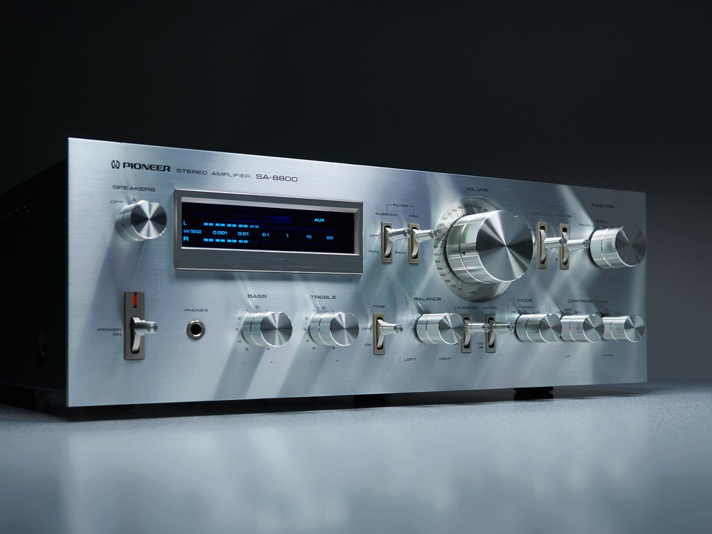 Pioneer SA 8800 Stereo Amplifier | 1979 Based on new fluores… | Flickr