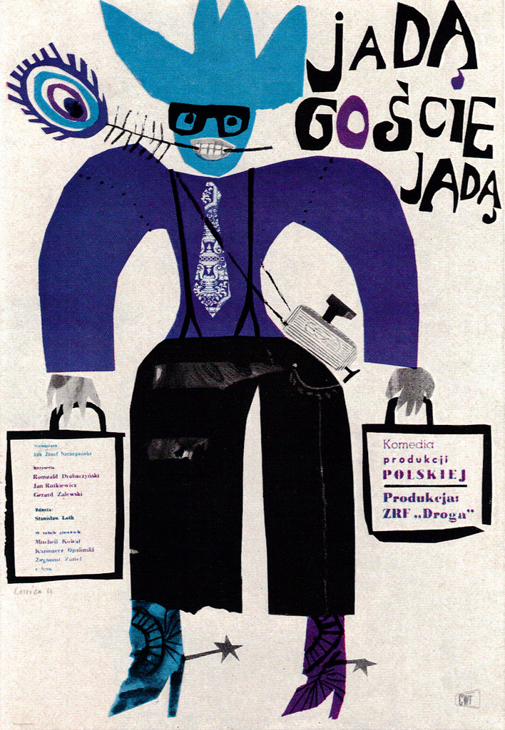 Jan Lenica Film Poster | Poster for a Polish comedy. From Gr… | Flickr