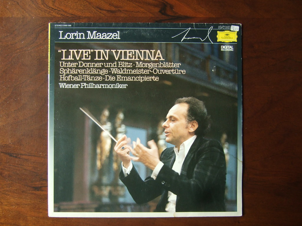 Lorin Maazel - Live In Vienna - Wiener Philharmoniker, DGG… | Flickr