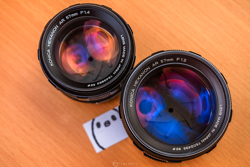 Lens Series - Konica Hexanon AR 57mm f1.4 | Flickr