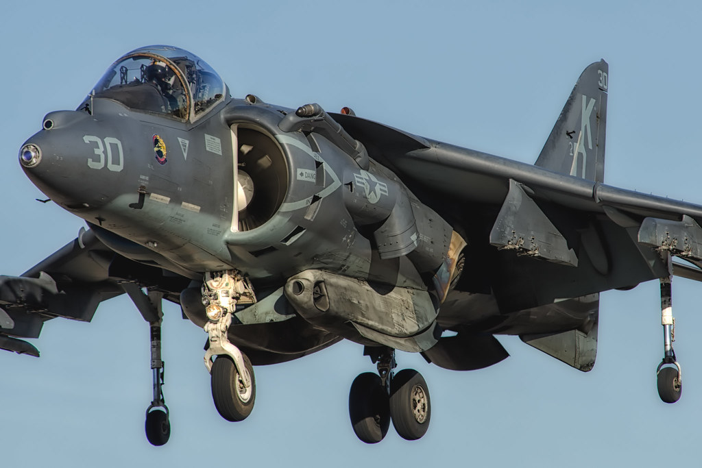 mcdonnell douglas av-8b Harrier II night attack | Marine Att… | Flickr