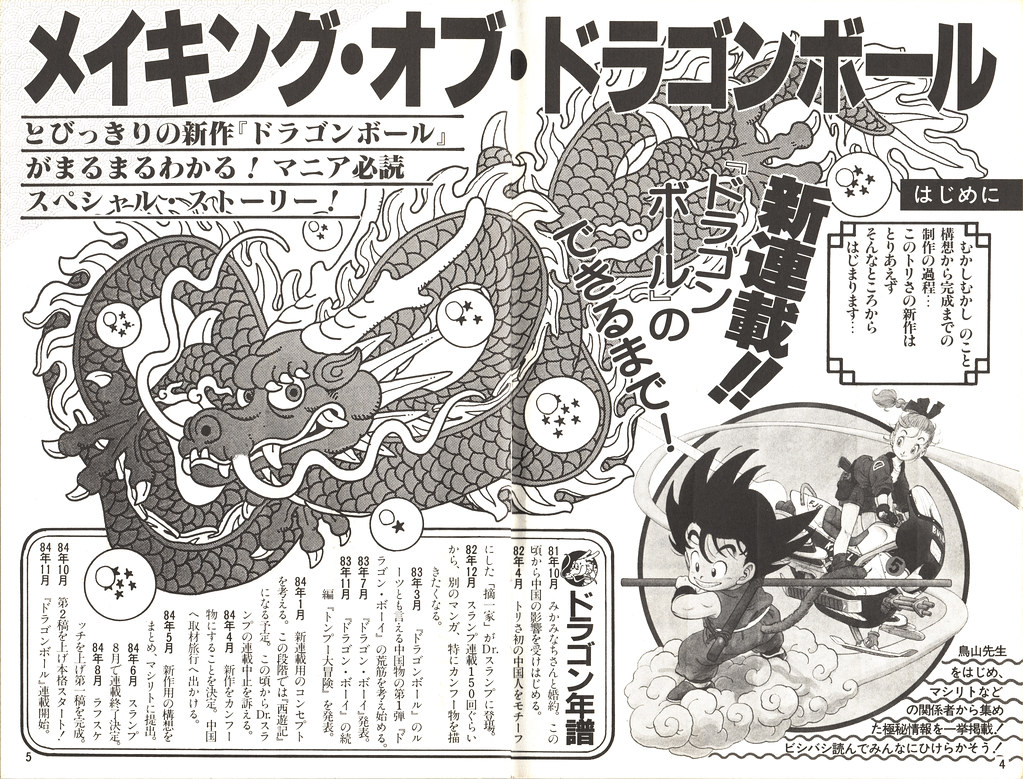 Bird Land Press nº15_page_004_005 | BIRD LAND PRESS 鳥山明 保存会