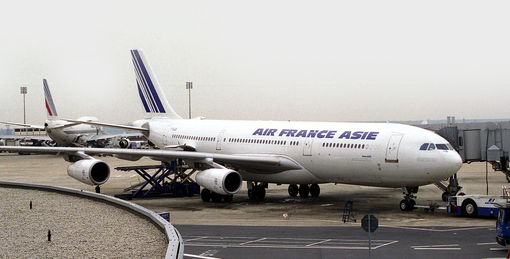 Airbus A340: 0038 F-GLZE A340-211 Air France Asie Paris CD… | Flickr