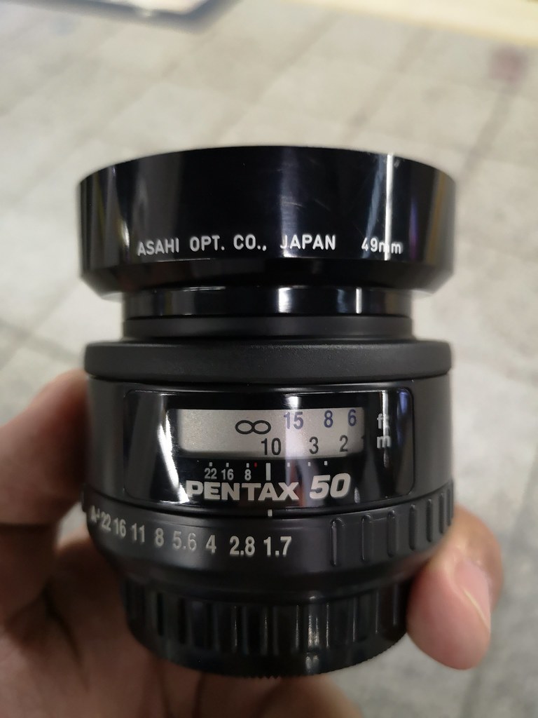 smc Pentax FA 50mm F1.7を入手 | ナイフとパテとニッパーと
