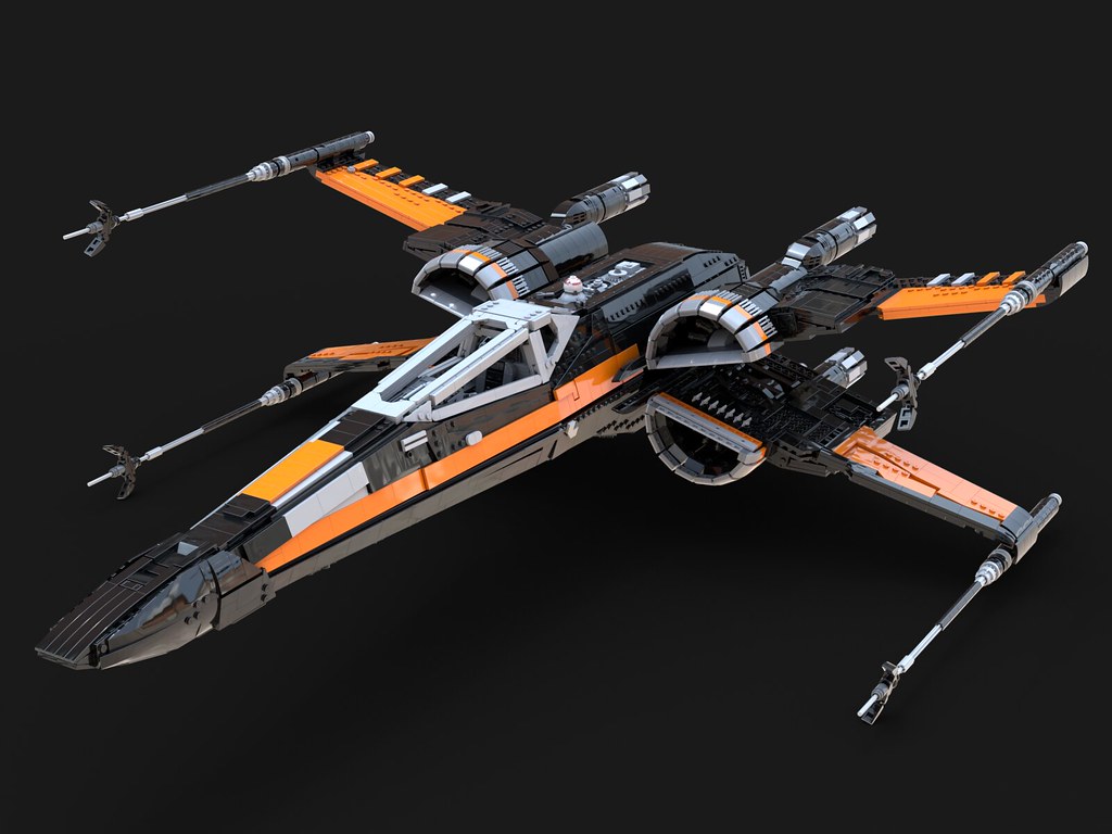 The T-70 X-wing of Poe Dameron's dreams - The Brothers Brick | The