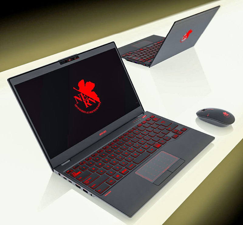 NERV仕様ノートパソコン LIFEBOOK UH90NERV エヴァンゲリオン限定仕様