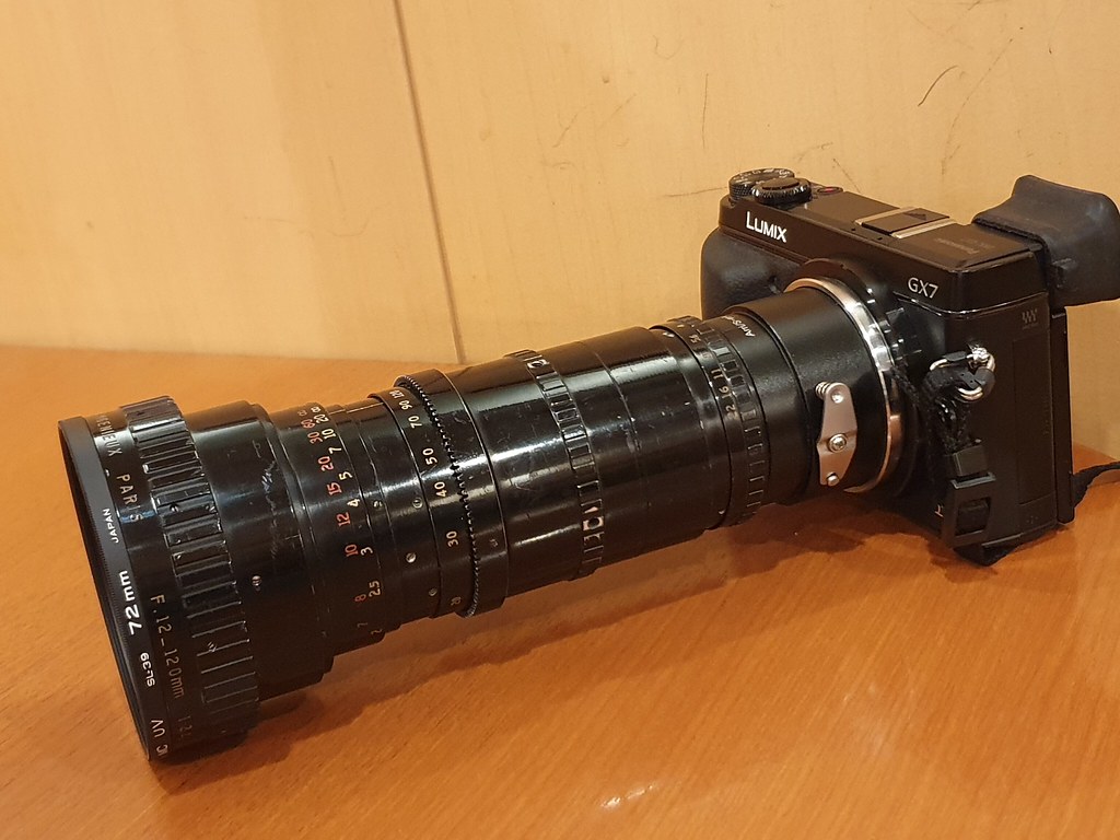 レンズ沼298本目】P.ANGENIEUX 12-120mm f2.2 Arri STDマウントで1960