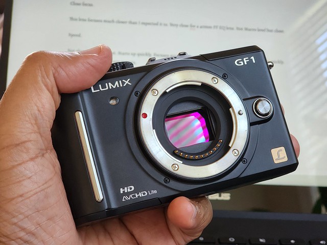 Panasonic Released The S9. Nice… I Got A 2009 Lumix DMC-GF1 – 20mm