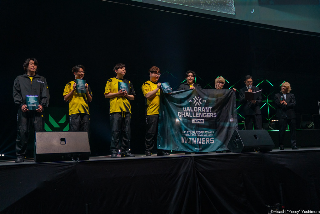 RIDDLE」国内3連覇『VALORANT Challengers Japan 2025 Split 2』優勝