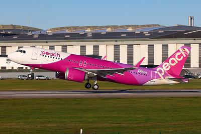 Airbus A320-251N, Peach, D-AUBD, JA228P (MSN 12800) | AIB
