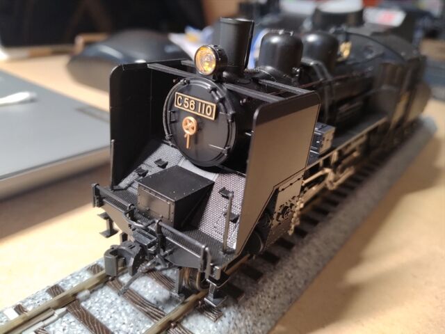 KATO HO C56 蒸気機関車 : クローゼットの中の鉄道模型