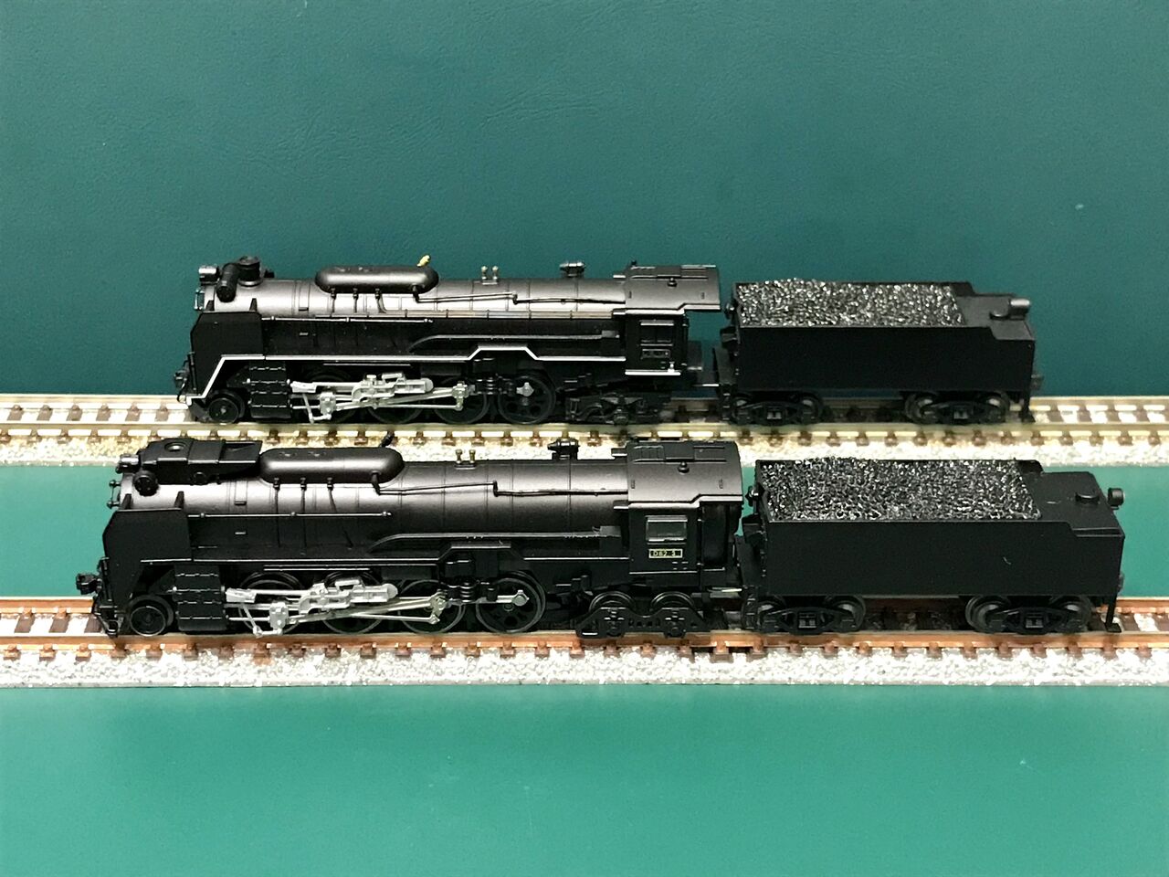 マイクロエースの「D52形」と「D62形」を並べてみました。 : エヌゲ道