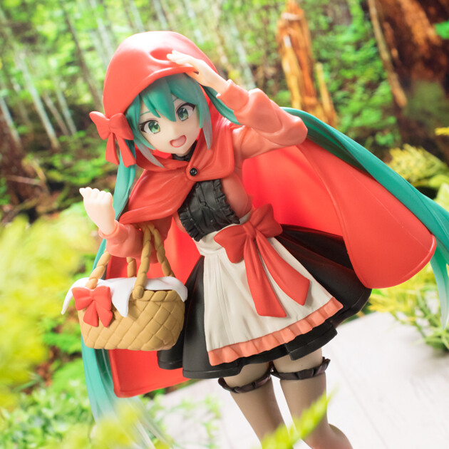 レビュー タイトー 初音ミク Wonderland フィギュア 赤ずきん