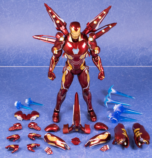 レビュー S.H.フィギュアーツ アイアンマン マーク50 ナノウェポン