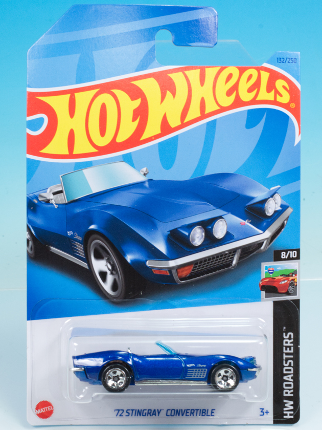 レビュー ホットウィール '72 コルベット スティングレイ