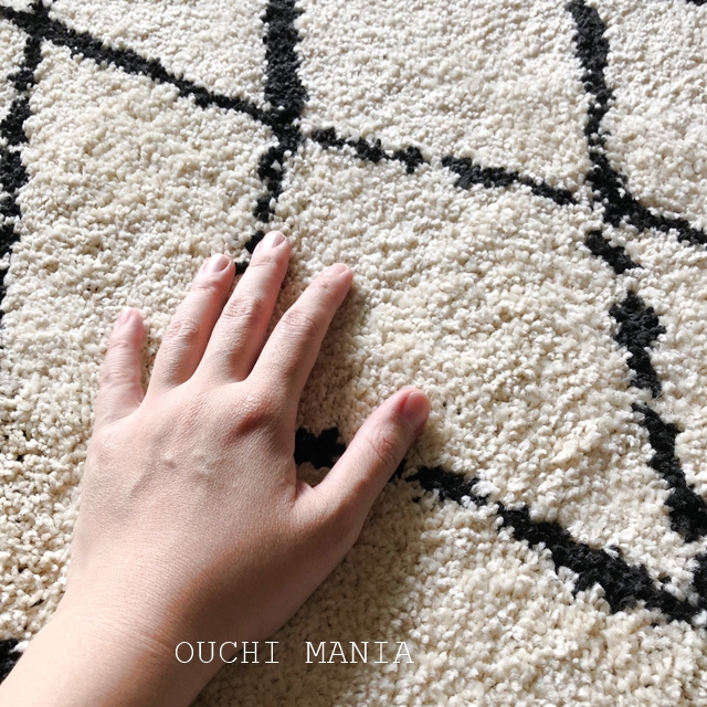 リビングに新しいラグ、フワフワで最高です♪ : おうちマニア Powered