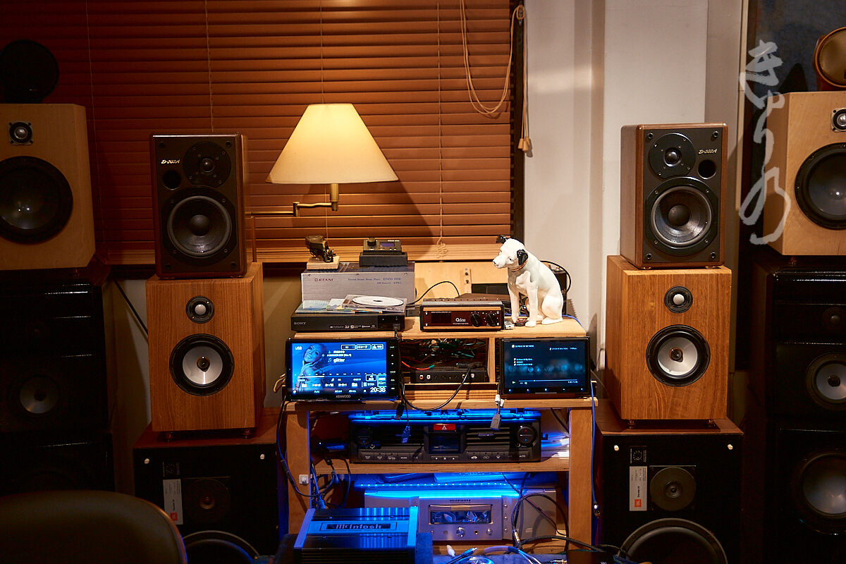 onkyo D-202Aエッジ交換 : 我楽音 響のCUT&TRY