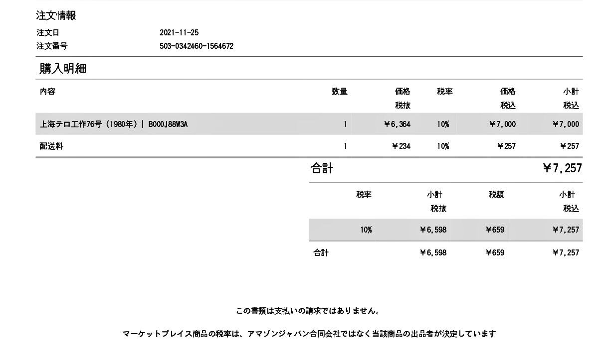 「上海テロ工作76号」文献38 晴気慶胤 アマゾンで7200円した中古本は
