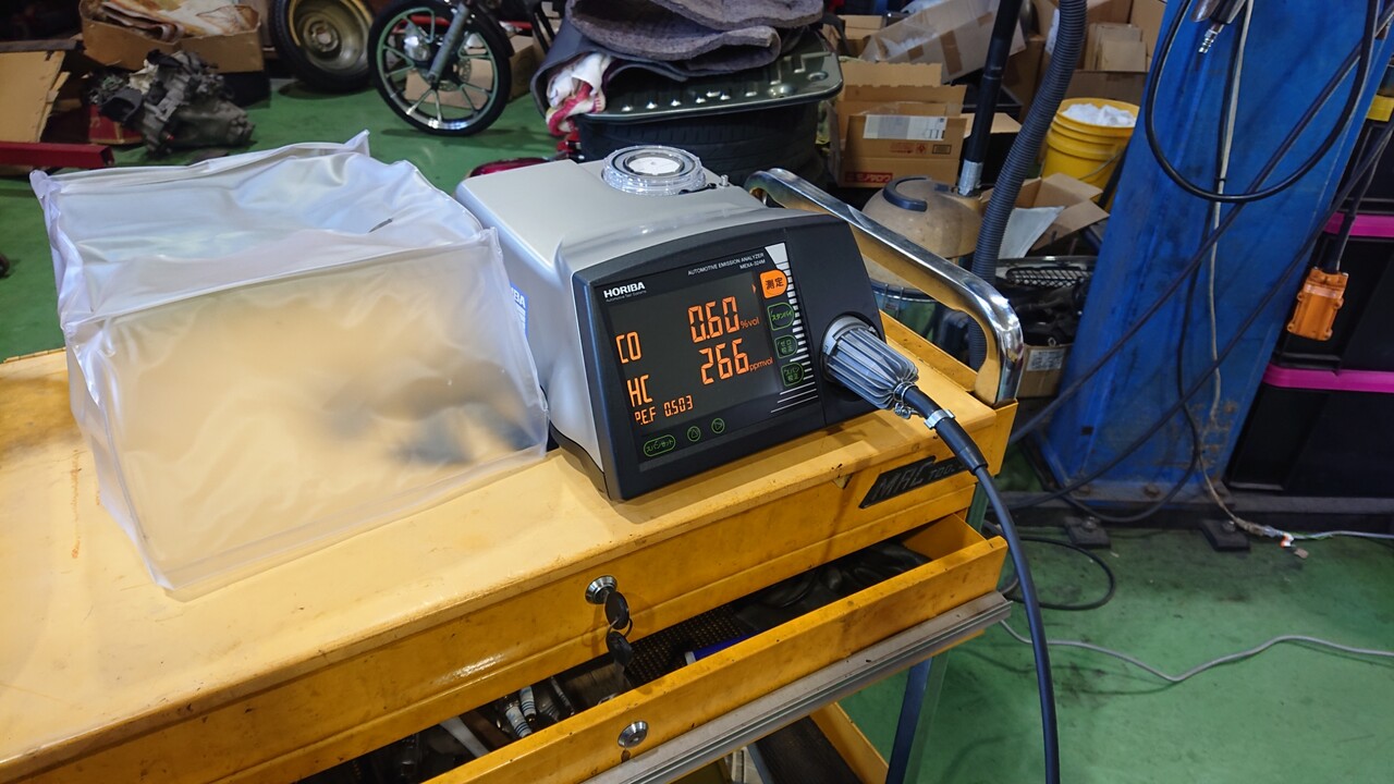 HORIBA MEXA-324M 排ガステスター : 浜松でネジをまわす社長の日記