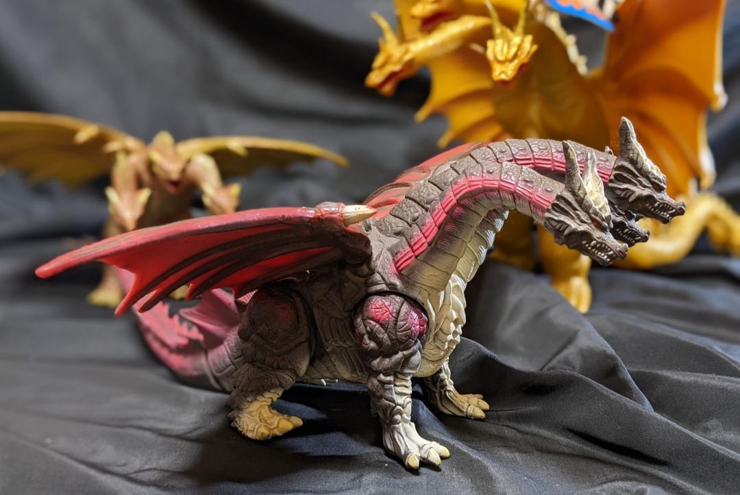 平成モスラ・デスギドラ＆キングギドラ来襲（バンダイ）ソフビ