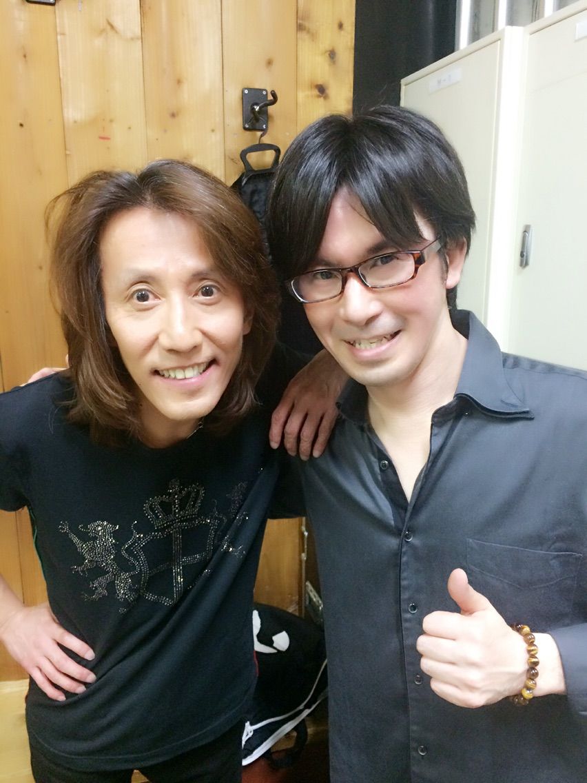 長江健次さんと角松敏生さんと。 : Drummer吉川弾の人生膝栗毛