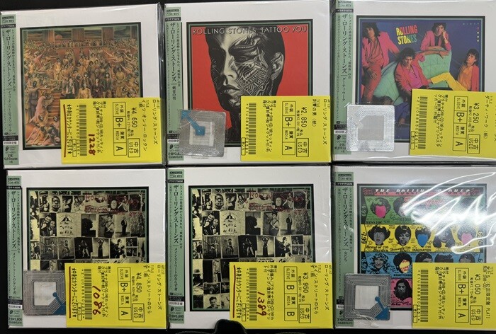 中古/ロック】ローリング・ストーンズのCDまとめて200枚以上大量入荷