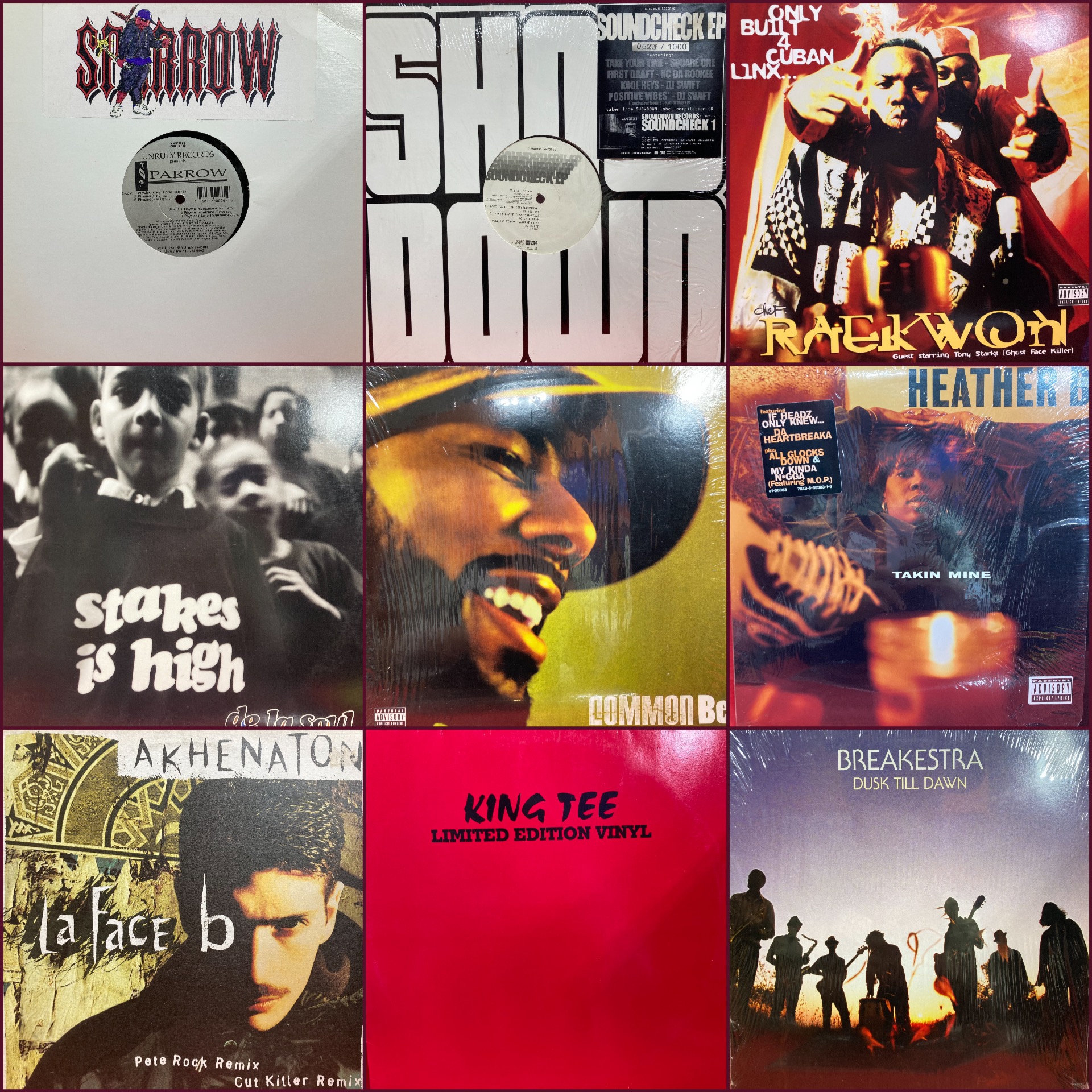 オンライン出品しました！□9/27(土)HIPHOP R&B 日本語ラップ中古