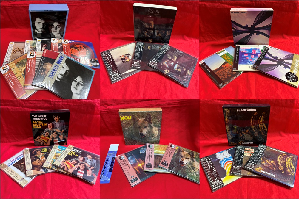 オンライン出品しました！5/3(土)紙ジャケット特典ボックス付きセール