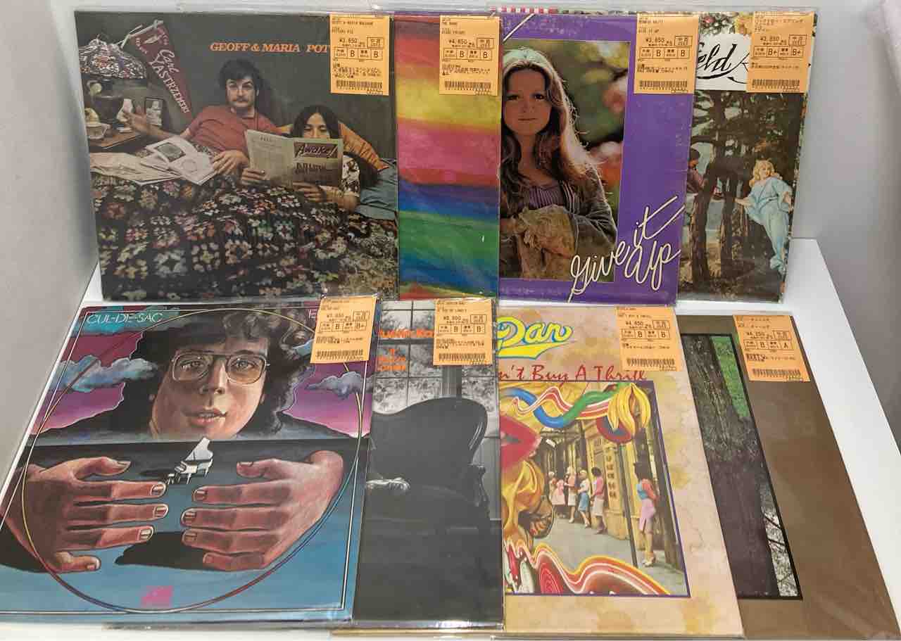 エリック・カズ』『ジェフ＆マリア・マルダー』など60',70'ロック中心