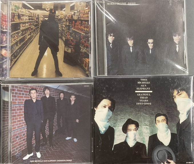 7/5(日) JPOP中古CD新入荷情報】日本のロックンロールバンド集結