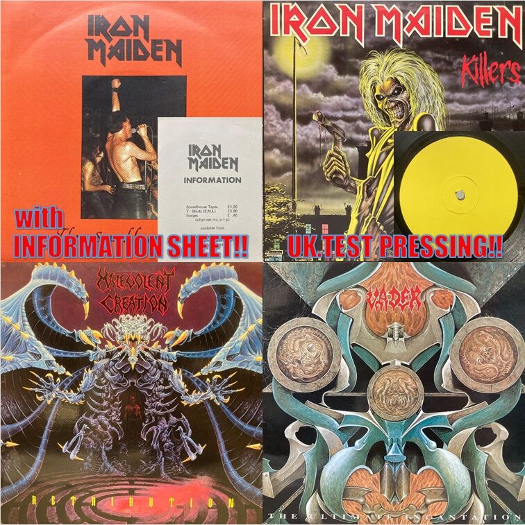 オンライン出品中!!】3/16(日) METALプレミアム廃盤レコードセール