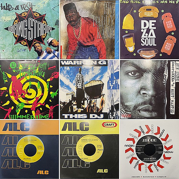 オンライン出品いたしました。→□12/24(日) HIP HOP / R&B 7インチ