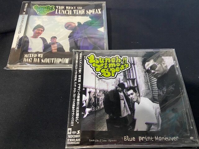 □10/18(火) LUNCH TIME SPEAX / BLUE PRINT MANEUVER 中古CD入荷