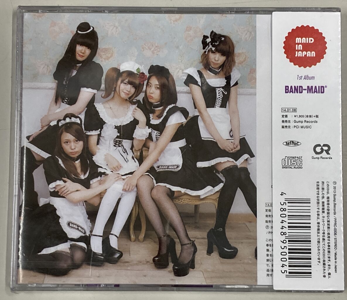12/27(金) BAND-MAID『MAID IN JAPAN』 2014年発売オリジナルCD 入荷