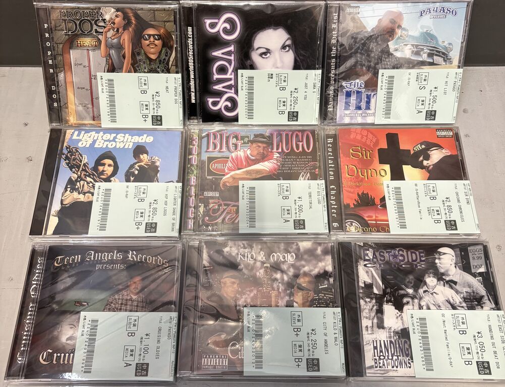 2/24(火)中古入荷♢CHICANO GANGSTA RAP CD入荷情報 : ディスク